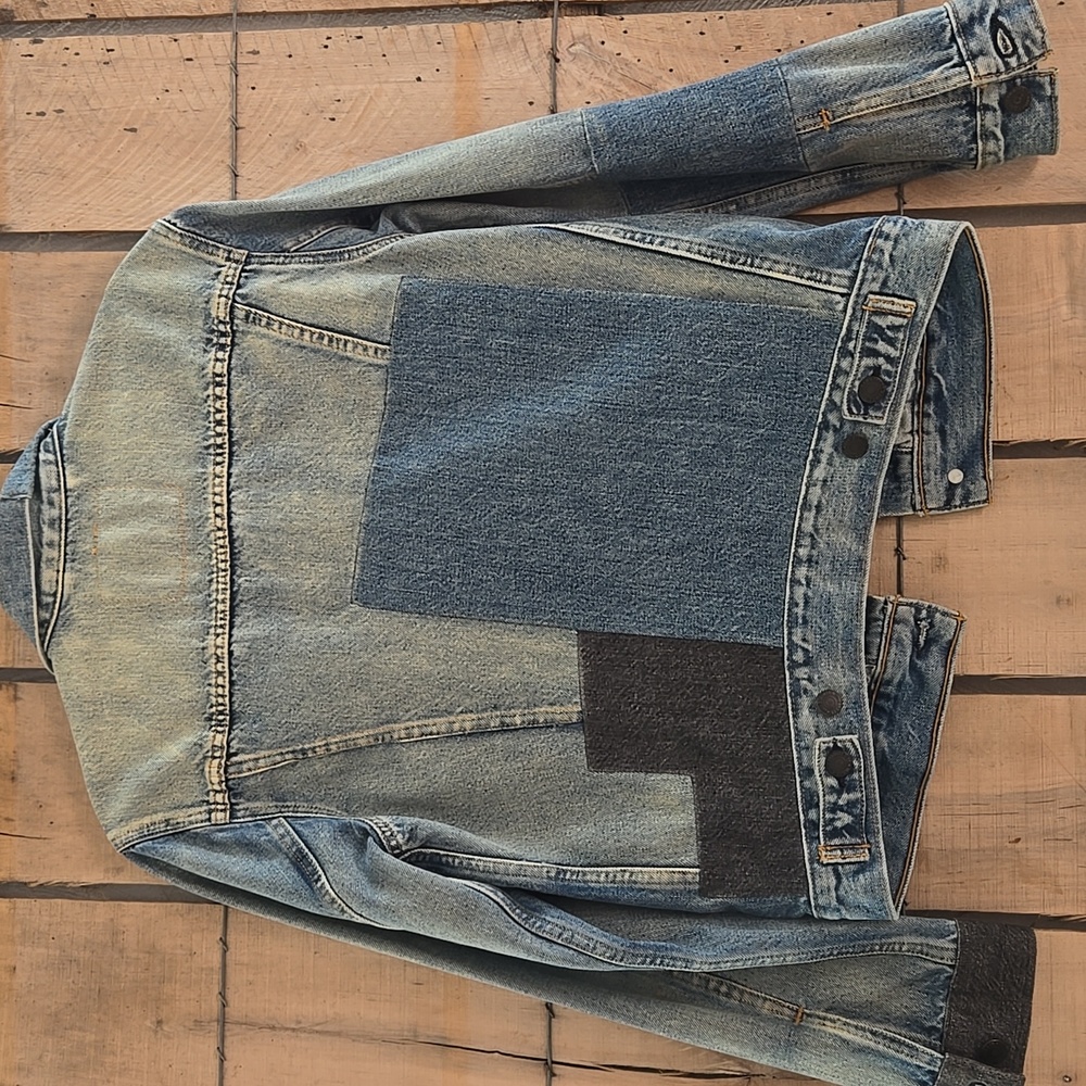 Levi's Patchwork Denim Jacket - image 6
